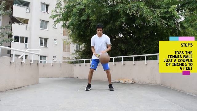 TUTORIAL FOR BASKETBALL DRIBBLE AND TENNIS BALL TOSS COMBO смотреть онлайн