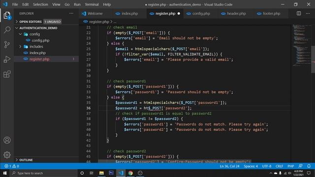 Login And Register Authentication using PHP, OOP, PDO Completely From Scratch - No back up codes. смотреть онлайн