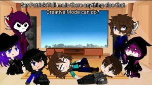Rainimator Characters+Herobrine(From Minecraft) reacts to «Hacker song» [Requested]