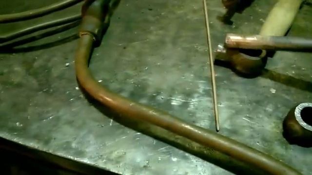 Горе-сварщик.TIG сварка медных трубок. Пайка присадочным прутком. смотреть онлайн