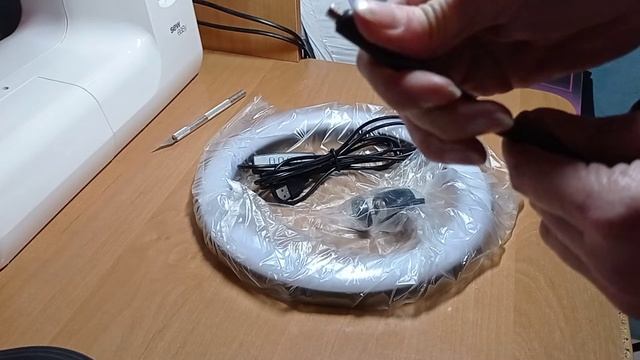 Распаковка посылки | Бюджетная кольцевая лампа!!! смотреть онлайн