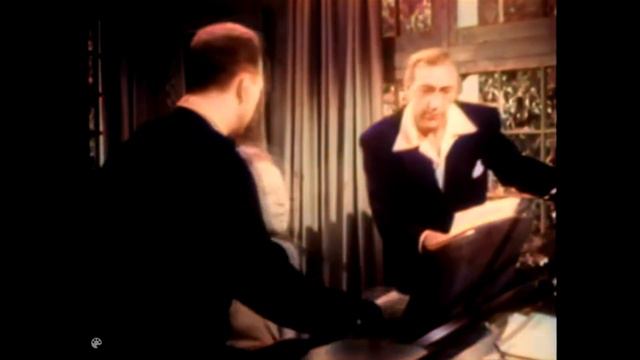 Schubert - Piano Trio in B-flat Mvt 1 + discuss. Heifetz Piatigorsky Rubinstein. AI Colorize. смотреть онлайн