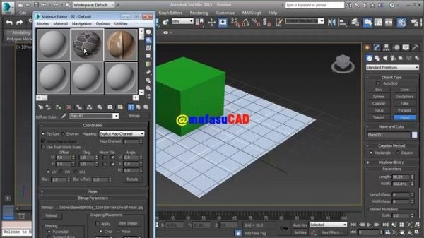 3Ds Max How To Add Texture