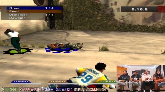 The Most Intense Wiggle Stix 2v2 Ever! (NFL Street 2) смотреть онлайн