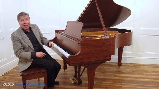 Rosewood Steinway Grand Piano - Living Pianos смотреть онлайн