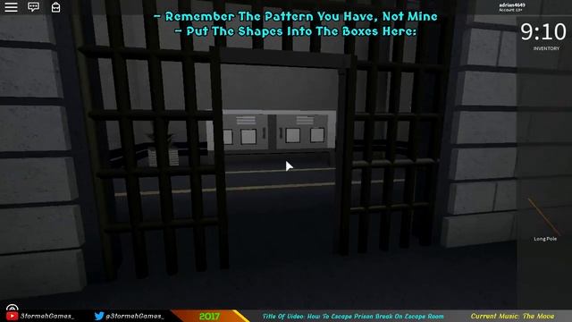 How To Escape Prison Break On Escape Room | Roblox Escape Room Solve смотреть онлайн