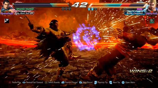 Diablo (Paul) vs WProClick (Feng) (Tekken 7 - Diablo vs WProClick | BlueWolf) смотреть онлайн