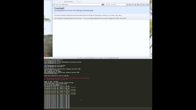 Installation de Python Django 1.8 sur CentOS 7 смотреть онлайн