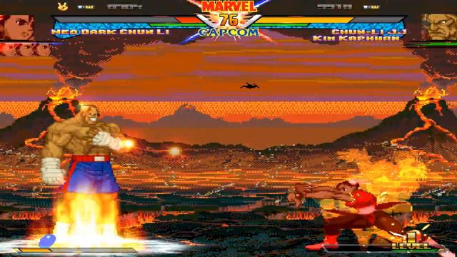 Use your feet properly to win! Neo Dark Chun Li vs Sagat Team! 1v4 Street Fighter MUGEN Multiverse смотреть онлайн