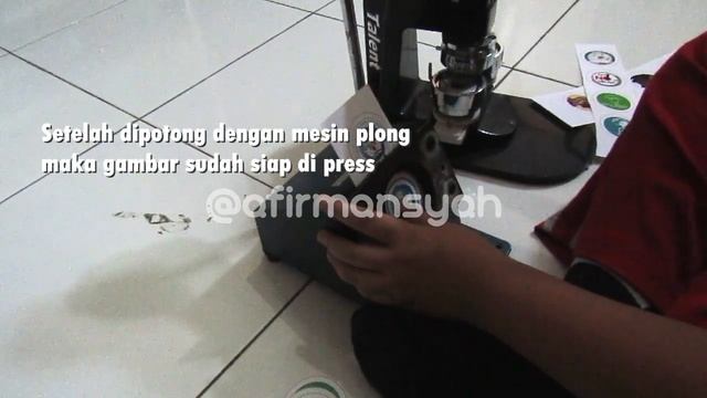 Tutorial Cetak PIN Bros (Button) смотреть онлайн