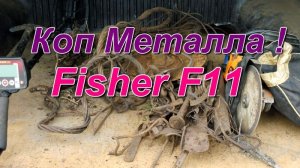 Коп Металла с FISHER F-11 - отличные и интересные находки.