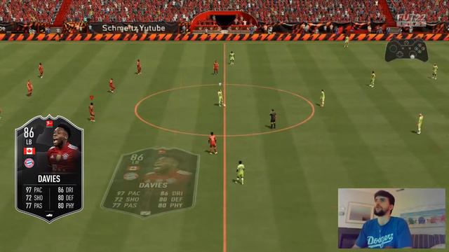 FIFA 22 POTM DAVIES PLAYER REVIEW | POTM ALPONSO DAVIES SBC REVIEW | FIFA 22 ULTIMATE TEAM смотреть онлайн
