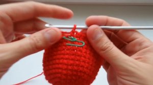 Как связать мячик амигуруми. How to crochet a ball.