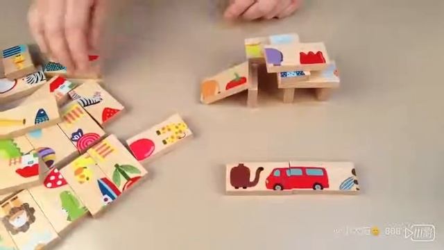 wooden domino game (square box) смотреть онлайн