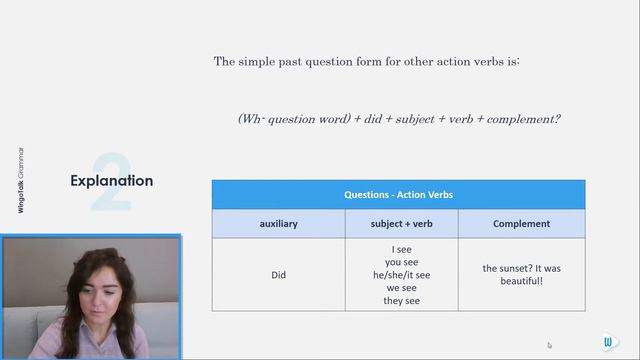 Grammar 8.1 – Past Tense Review смотреть онлайн