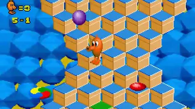 Q-bert 3 (SNES / Super Nintendo) - Gameplay (Part 2) смотреть онлайн
