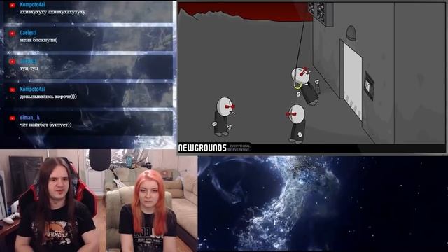 История Безумия / Madness Combat | РЕАКЦИЯ НА @WonderNope |