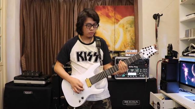 Clevan Se7en-7's Whitechapel-ear To Ear-guitar