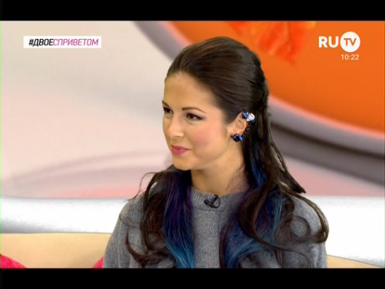 Нюша в программе "Двое с приветом" на RU.TV - 17.10.14 смотреть онлайн