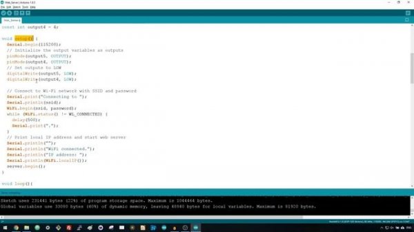 Build an ESP8266 Web Server with Arduino IDE - Code and Schematics