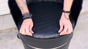 Кресло из бочки