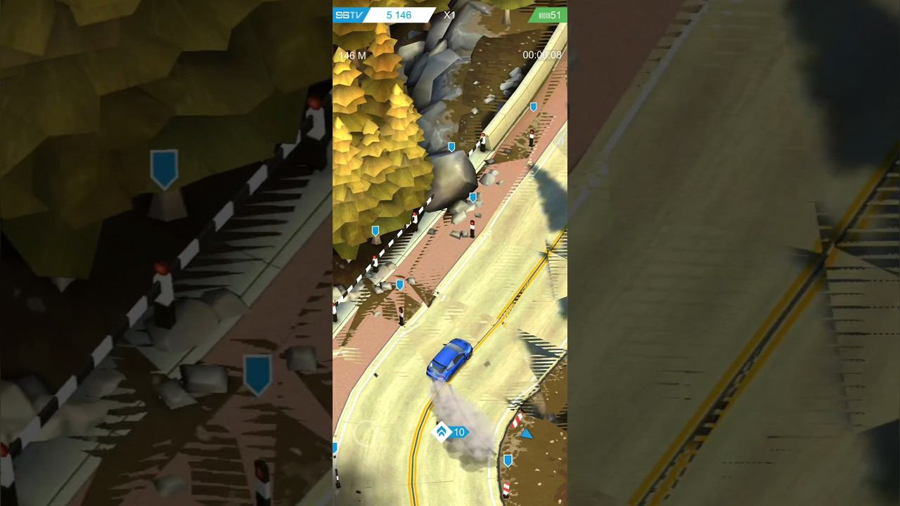 Баг в игре Smash Bandits Racing #shorts смотреть онлайн