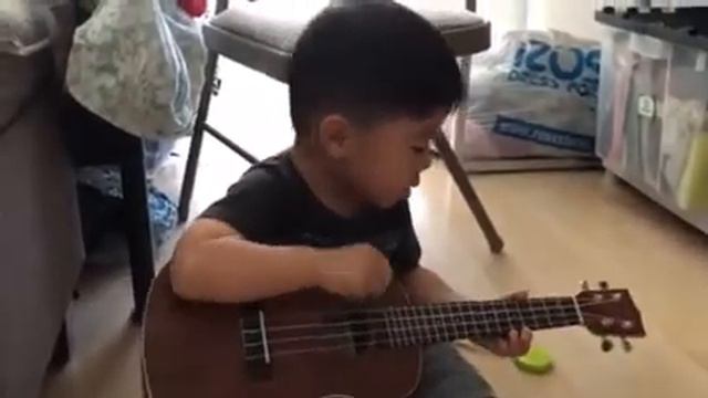 First Attempt Ukulele Lava Song смотреть онлайн