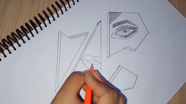 How To Draw a Sad Girl Face in Broken Mirror- Pencil Sketch || Step by Step Drawing смотреть онлайн
