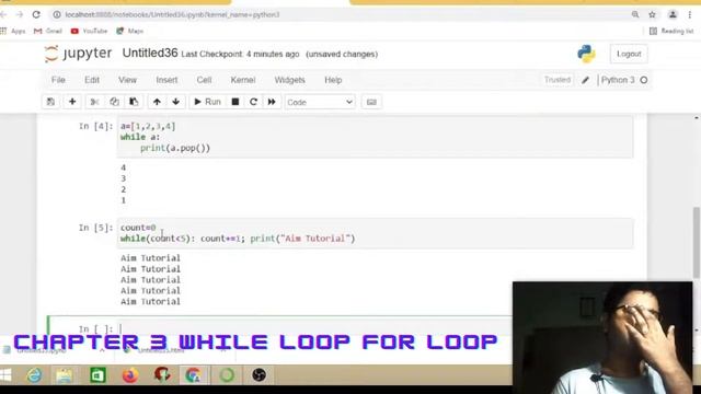 Chapter 3 While loop for loop: Python full course смотреть онлайн