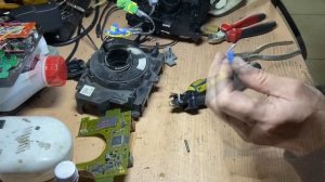 ремонт переключателя поворотов пежо 206,307,406,BERLINGO,PARTNER