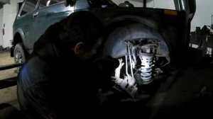 Ремонт нивы.Замена переднего привода.