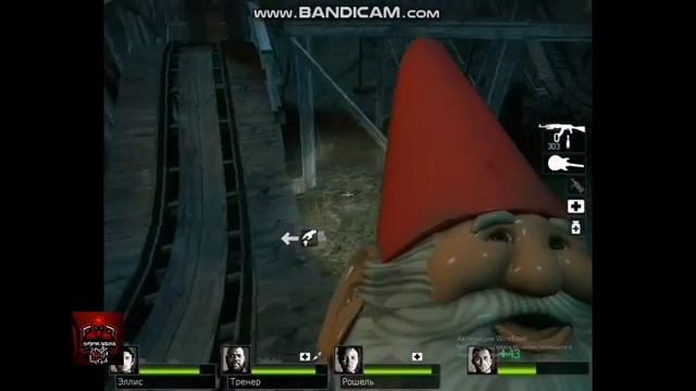 Спасаем гнома Чомски! играю в игру Left 4 Dead 2 смотреть онлайн