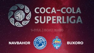 Навбахор – Бухара | Суперлига Узбекистана | Тур 8 | SportTelekanali Rasmiy