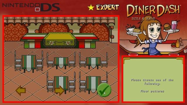 Diner Dash: Sizzle & Serve (Nintendo DS) - 1080p60 HD Walkthrough Part 3 - Mexican, Level 1 to 5 смотреть онлайн