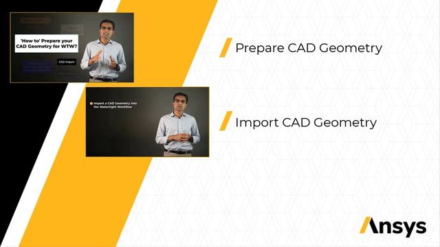 Import Geometry Task — Ansys Fluent Meshing Watertight Geometry Workflow — Overview смотреть онлайн