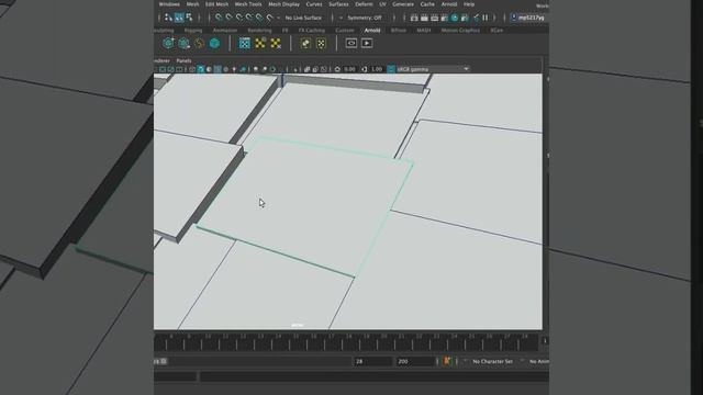 First ever piece of architecture I built in Maya смотреть онлайн
