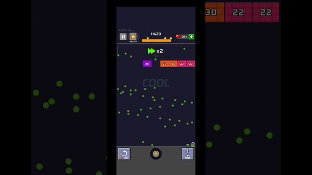 Brick Out - Shoot the ball Gameplay Level 22 to 25 #Brickout смотреть онлайн