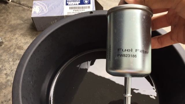 Where is fuel filter located for Proton Persona | When to replace it?| смотреть онлайн
