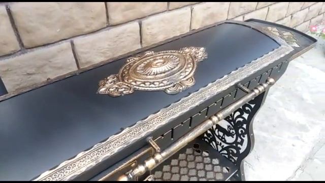 Мангал-казан "Античный-3 +" от компании "Топ Барбекю" смотреть онлайн