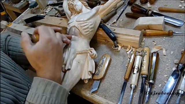 Woodcarving. Christ.wood Sculpture.Распятие на кресте