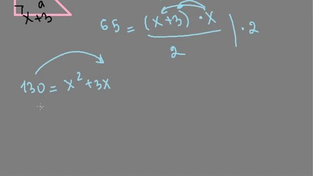 1831 Площадь прямоугольного треугольника равна 65 а один из его катетов на 3 больше смотреть онлайн