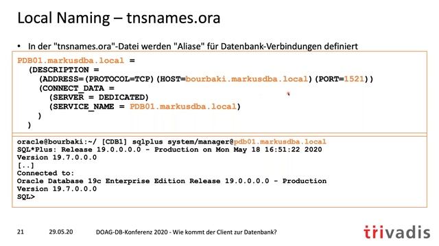 Markus Flechtner: "Wie kommt der Client zur Datenbank?" смотреть онлайн