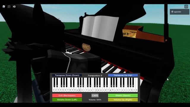 World's Smallest Violin | on Roblox Piano смотреть онлайн