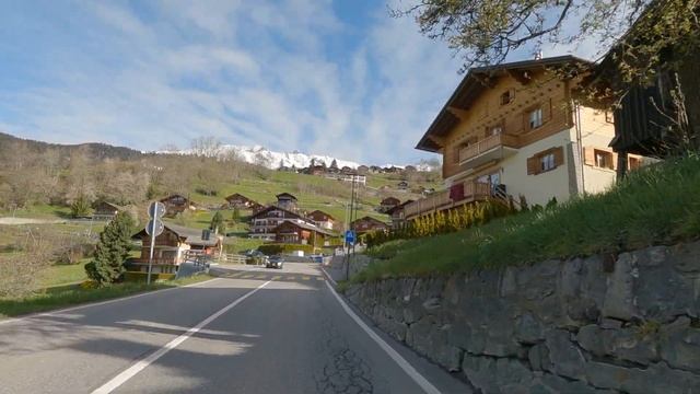 Driving Verbier Switzerland ?? | 4K Scenic Drive