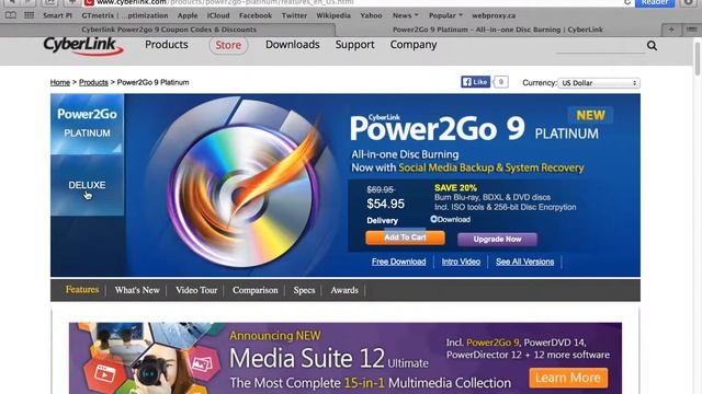 Cyberlink Power2Go 9 - How to apply a coupon code tutorial from SoftwareVoucher.com смотреть онлайн
