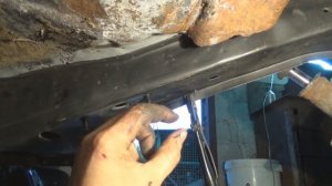 Как правильно поменять задний лонжерон на ВАЗ 21099