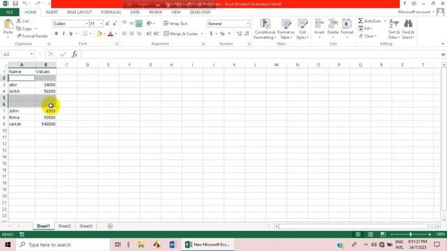 How to remove blank rows in excel 2023 | Initial Solution смотреть онлайн