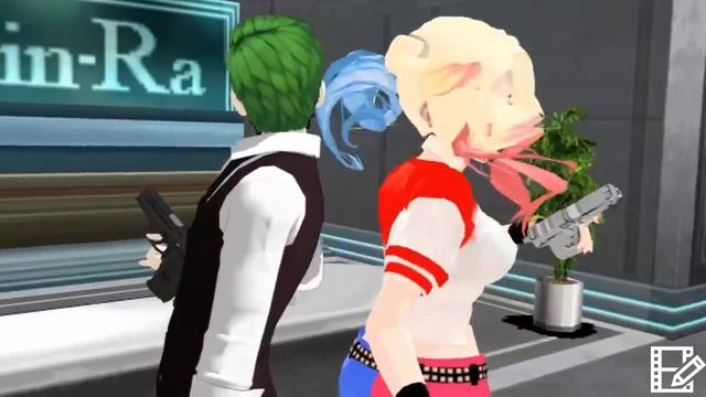 Partners in crime MMD [Joker and Harley][+DL] смотреть онлайн