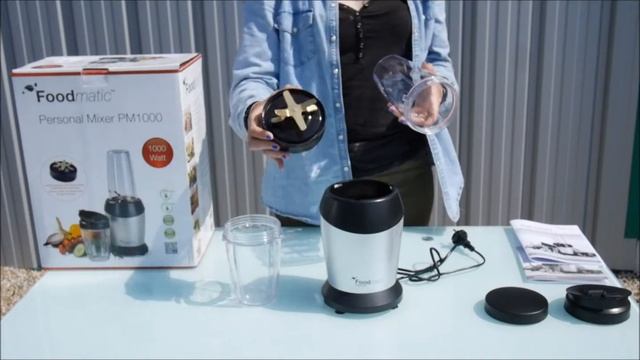 [MONTAGE] Blender Foodmatic Personal Mixer PM1000 смотреть онлайн