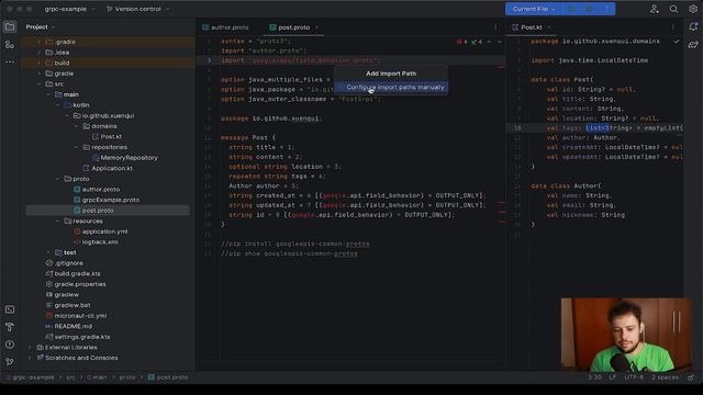 GRPC #1 - APRENDA A COMO CRIAR SEU PRIMEIRO SERVIÇO EM GRPC смотреть онлайн